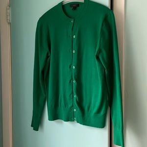 JCrew button down cotton cardigan